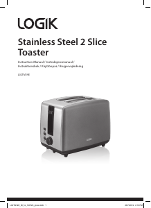 Manual Logik L02TM19E Toaster