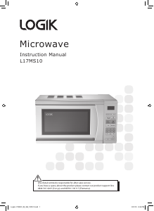 Manual Logik L17MS10 Microwave