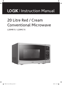 Manual Logik L20MC15 Microwave