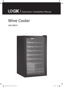 Manual Logik LWC34B15 Wine Cabinet