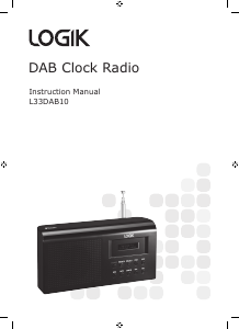 Manual Logik L33DAB10 Radio