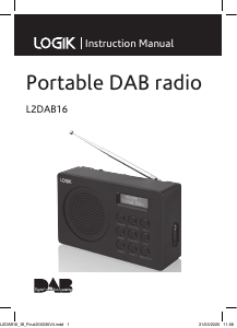 Handleiding Logik L2DAB16 Radio