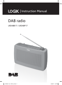 Manual Logik LRDABP17 Radio