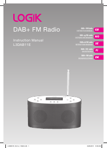 Manual Logik L3DAB11E Radio