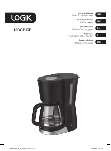 Manual Logik L12DCB13E Coffee Machine