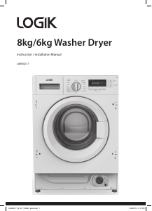 Manual Logik LI8W6D17 Washer-Dryer