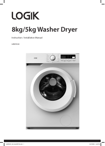 Manual Logik L8W5D20 Washer-Dryer