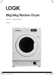 Manual Logik LI8W6D20 Washer-Dryer