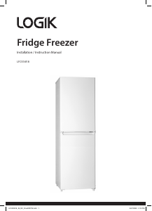 Manual Logik LFC55W18 Fridge-Freezer