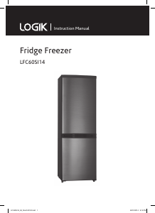 Manual Logik LFC60SI14 Fridge-Freezer