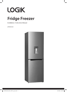 Manual Logik LFFD55S18 Fridge-Freezer
