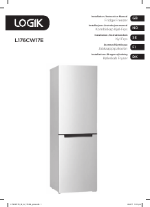 Manual Logik L176CW17E Fridge-Freezer