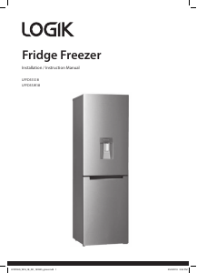 Manual Logik LFFD55W18 Fridge-Freezer