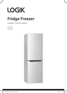 Manual Logik LFF55W18 Fridge-Freezer