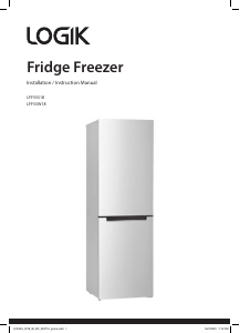 Manual Logik LFF55S18 Fridge-Freezer