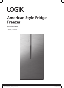 Manual Logik LSBSW18 Fridge-Freezer