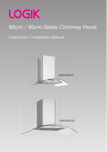 Handleiding Logik L60CHDG10 Afzuigkap