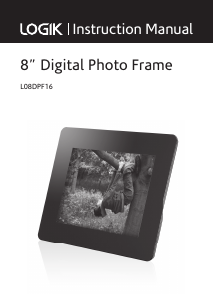 Manual Logik L08DPF16 Digital Photo Frame