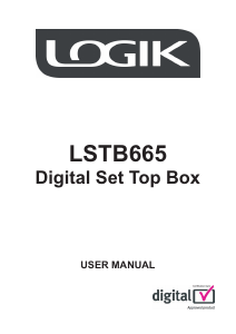 Handleiding Logik LSTB665 Digitale ontvanger