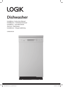 Handleiding Logik LDWE45W20N Vaatwasser