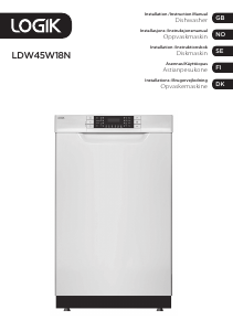 Manual Logik LDW45W18N Dishwasher