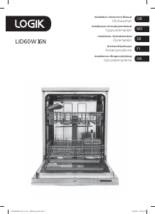 Brugsanvisning Logik LID60W16N Opvaskemaskine