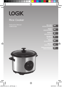 Manual Logik L18RCS10E Rice Cooker