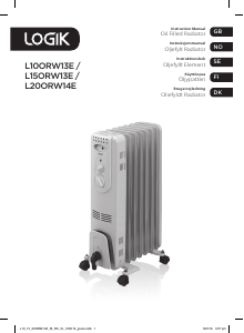 Manual Logik L15ORW13E Heater