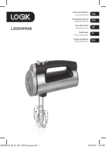 Manual Logik L300HM14E Hand Mixer