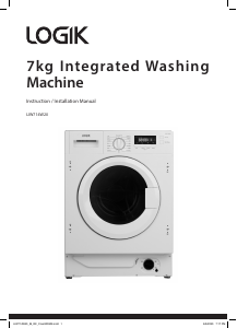 Manual Logik LIW714W20 Washing Machine