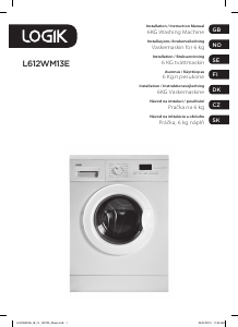 Manual Logik L612WM13E Washing Machine