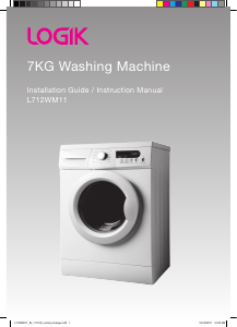 Manual Logik L712MW11 Washing Machine