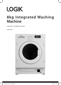 Manual Logik LIW814W20 Washing Machine