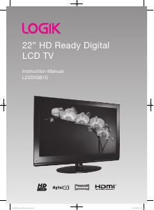 Manual Logik L22DIGB10 LCD Television