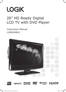 Manual Logik L26DVDB10 LCD Television