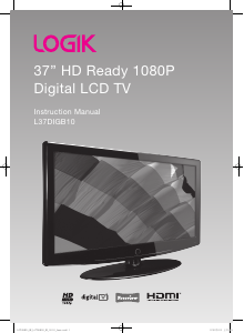 Manual Logik L37DIGB10 LCD Television