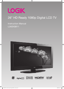 Manual Logik L26DIGB11 LCD Television