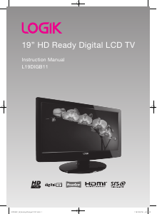 Manual Logik L19DIGB11 LCD Television