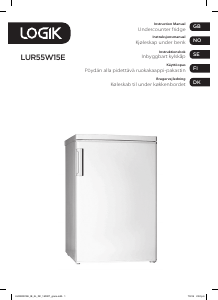 Bruksanvisning Logik LUR55W15E Kjøleskap