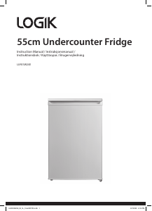 Brugsanvisning Logik LUR55W20E Køleskab
