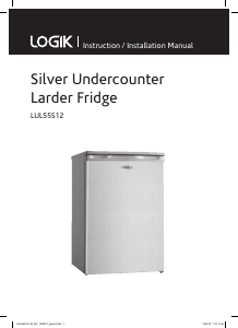 Manual Logik LUL55S12 Refrigerator