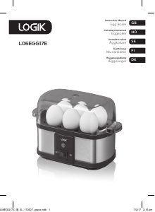 Brugsanvisning Logik L06EGG17E Æggekoger