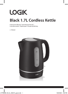 Manual Logik L17PKB20E Kettle