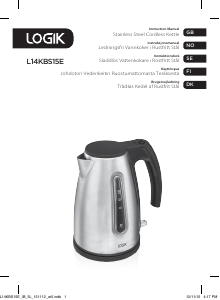 Manual Logik L14KBS15E Kettle