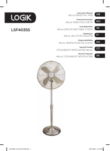 Brugsanvisning Logik LSF403SS Ventilator