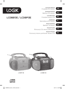 Handleiding Logik LCDBB13E Stereoset