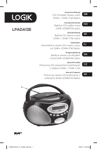 Handleiding Logik LPADA13E Stereoset