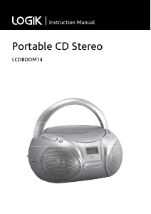 Manual Logik LCDBOOM14 Stereo-set