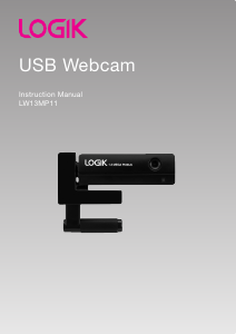 Handleiding Logik LW13MP11 Webcam