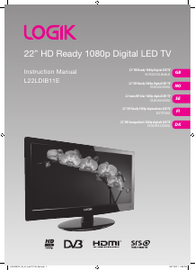 Handleiding Logik L22LDIB11E LED televisie